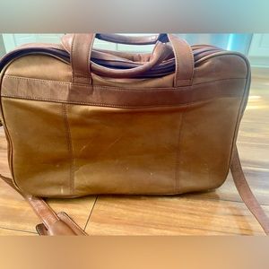 leather attache case